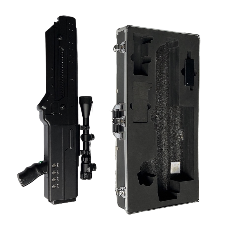  加乐镇手持便携式枪型低空防御反制四通道A型